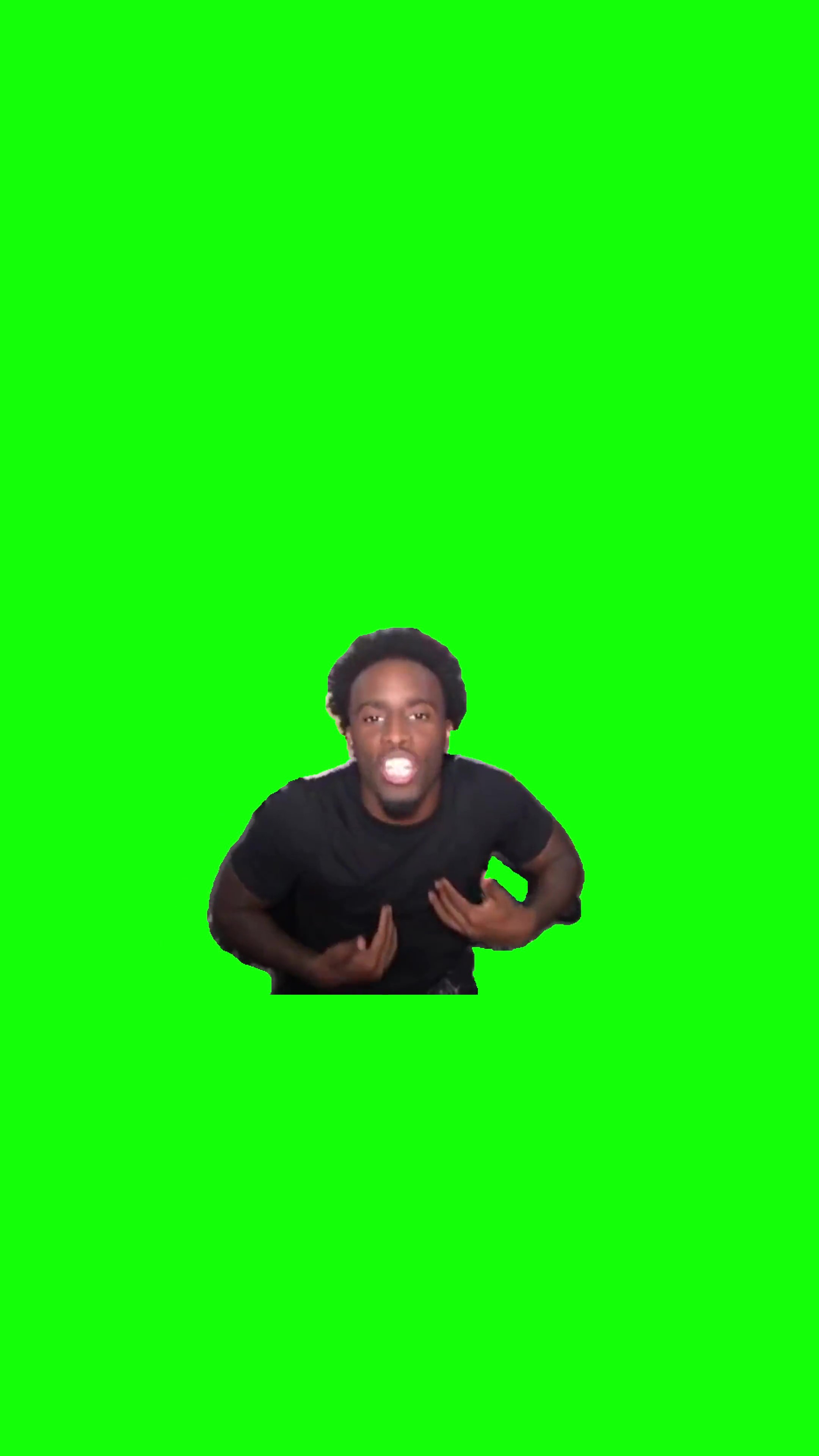 Kai im calling the cops green screen