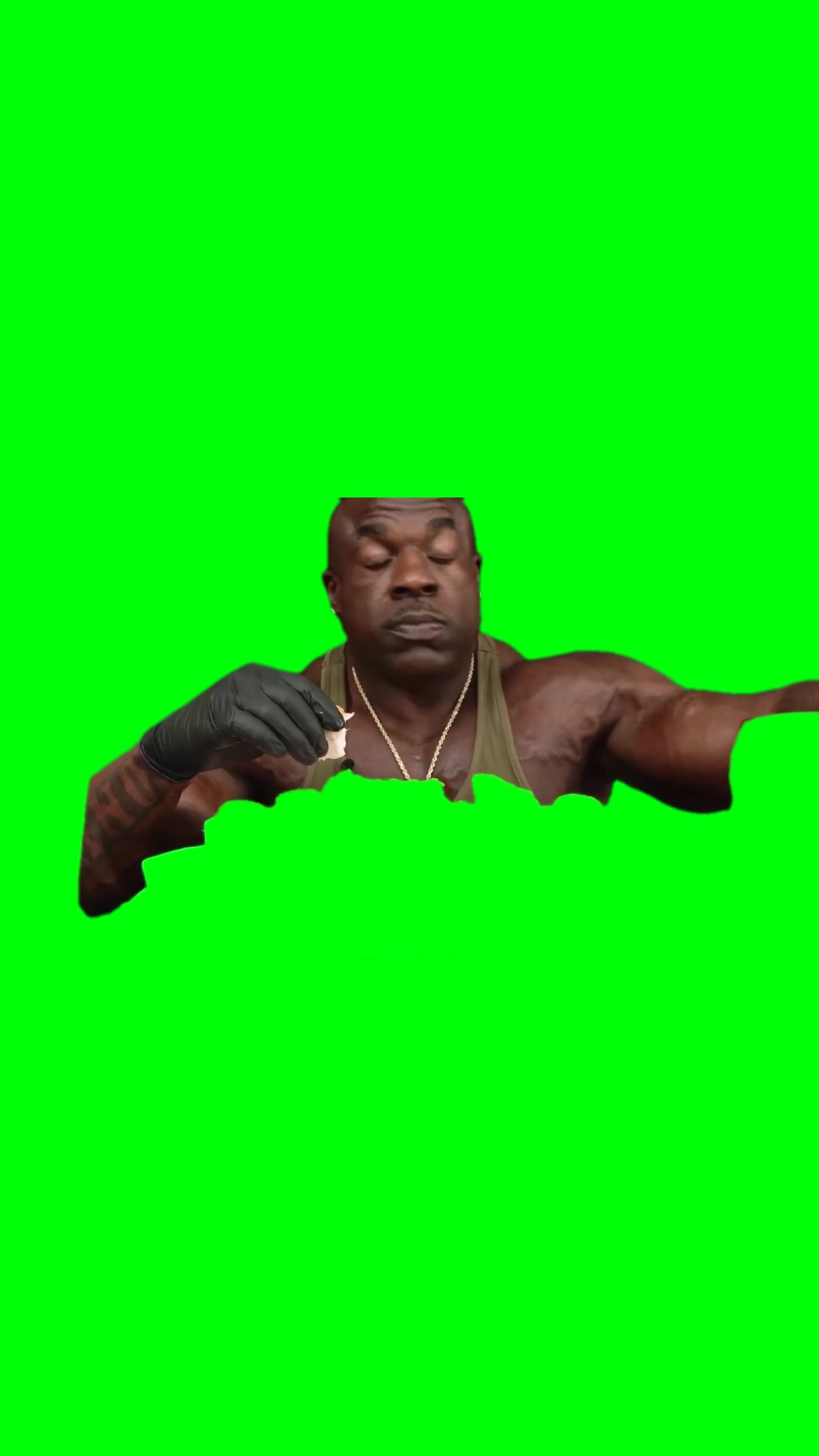 Kali muscle fart green screen