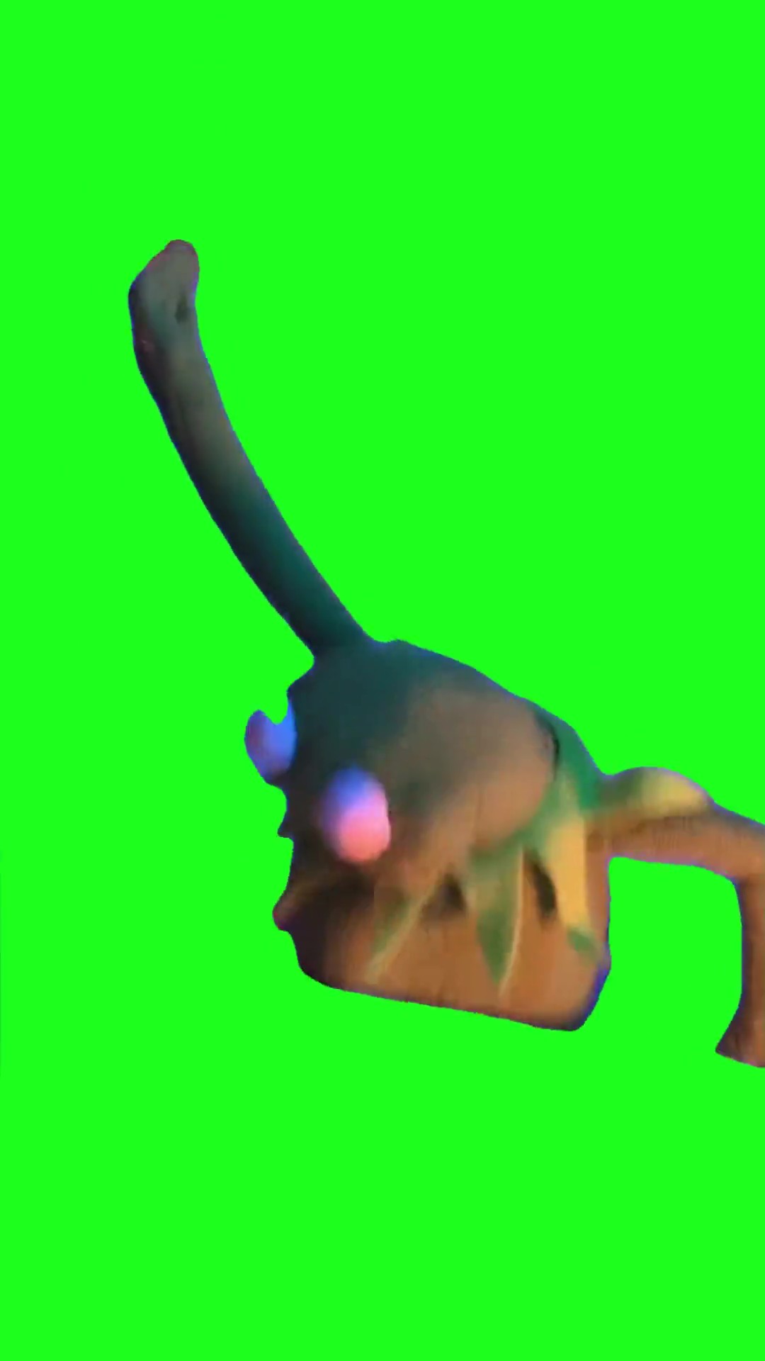 Kermy party at the beach green screen