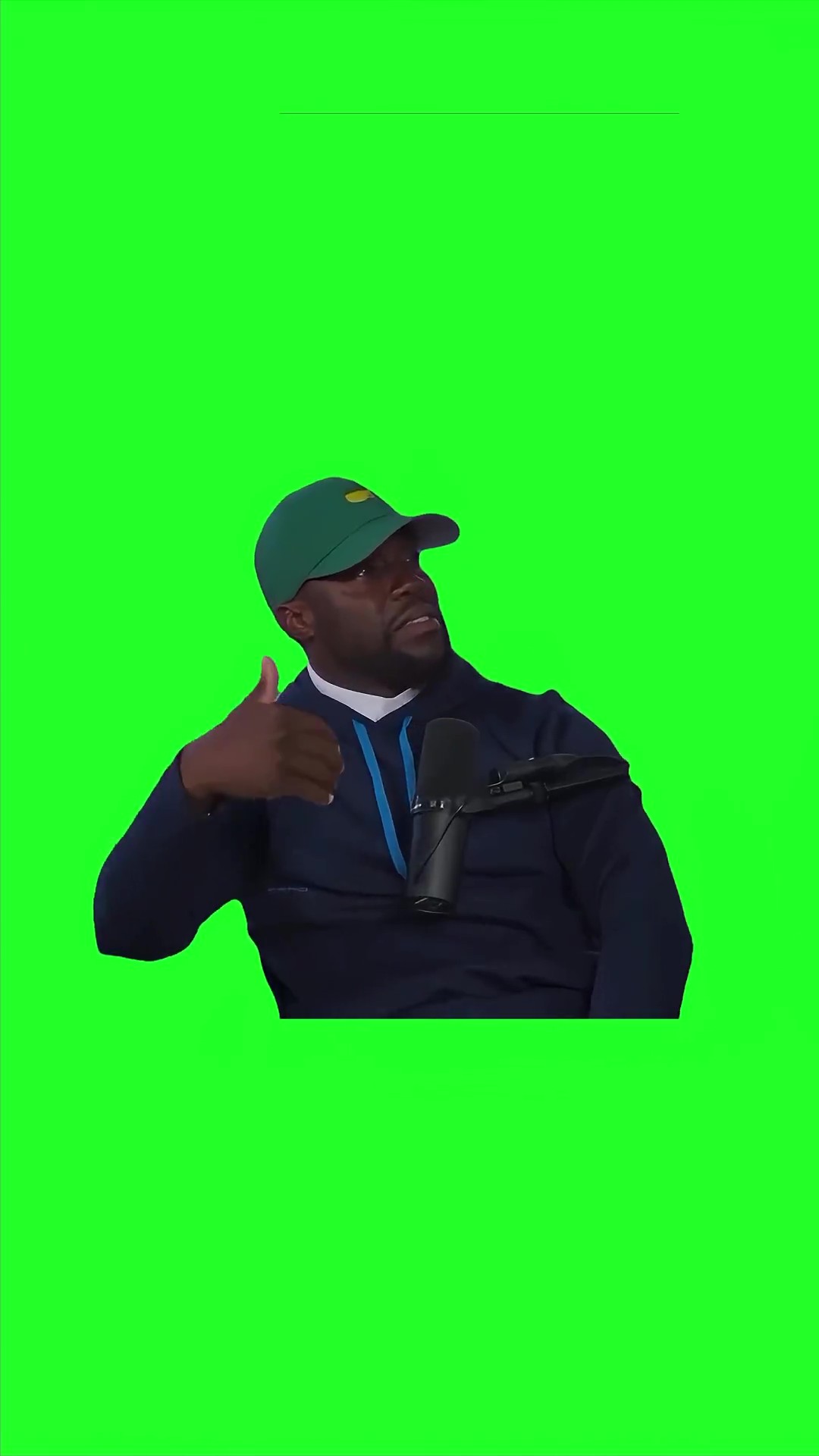 Kevin Hart Im 46 Years Old green screen