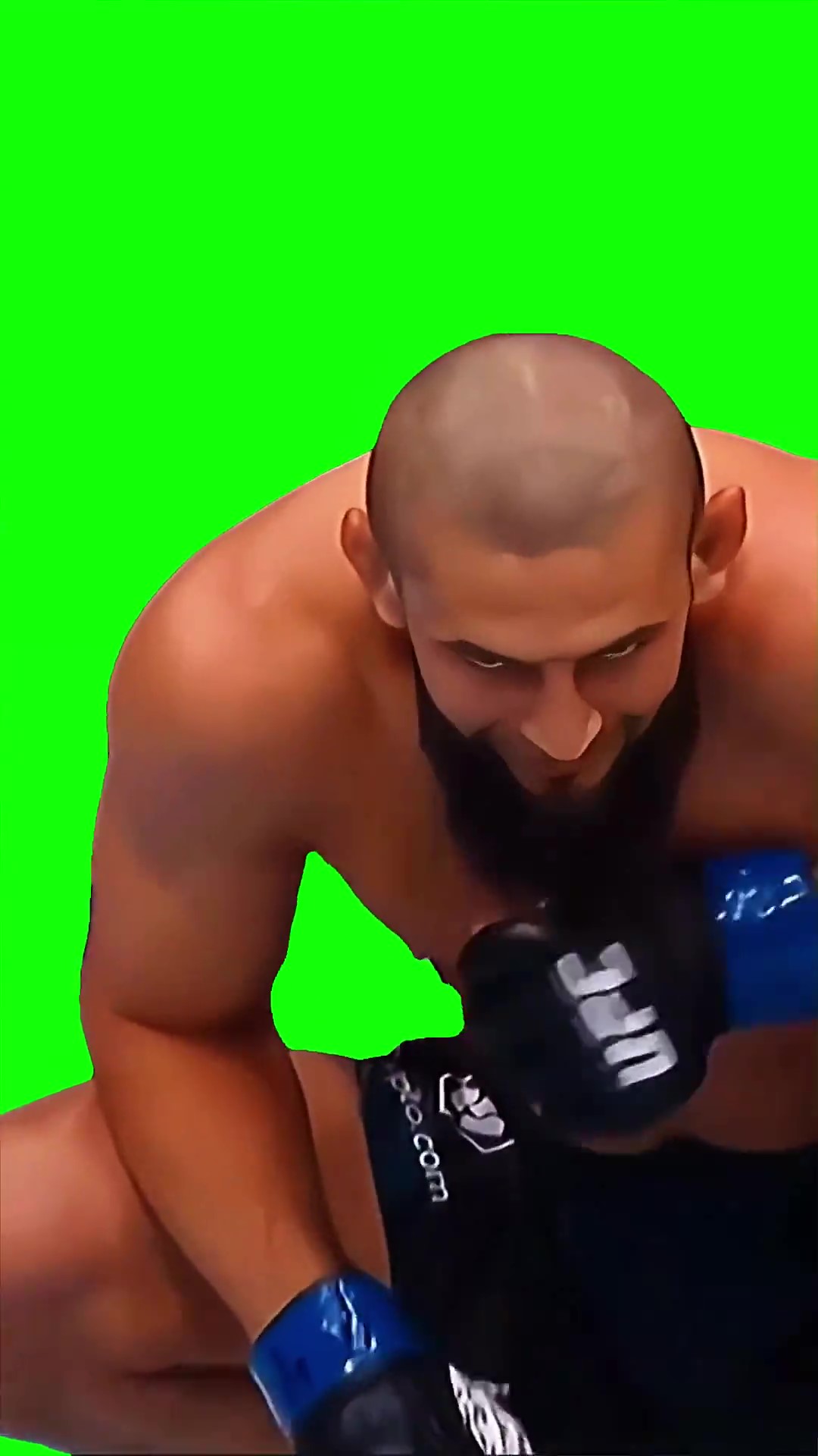 Khazmat stare green screen
