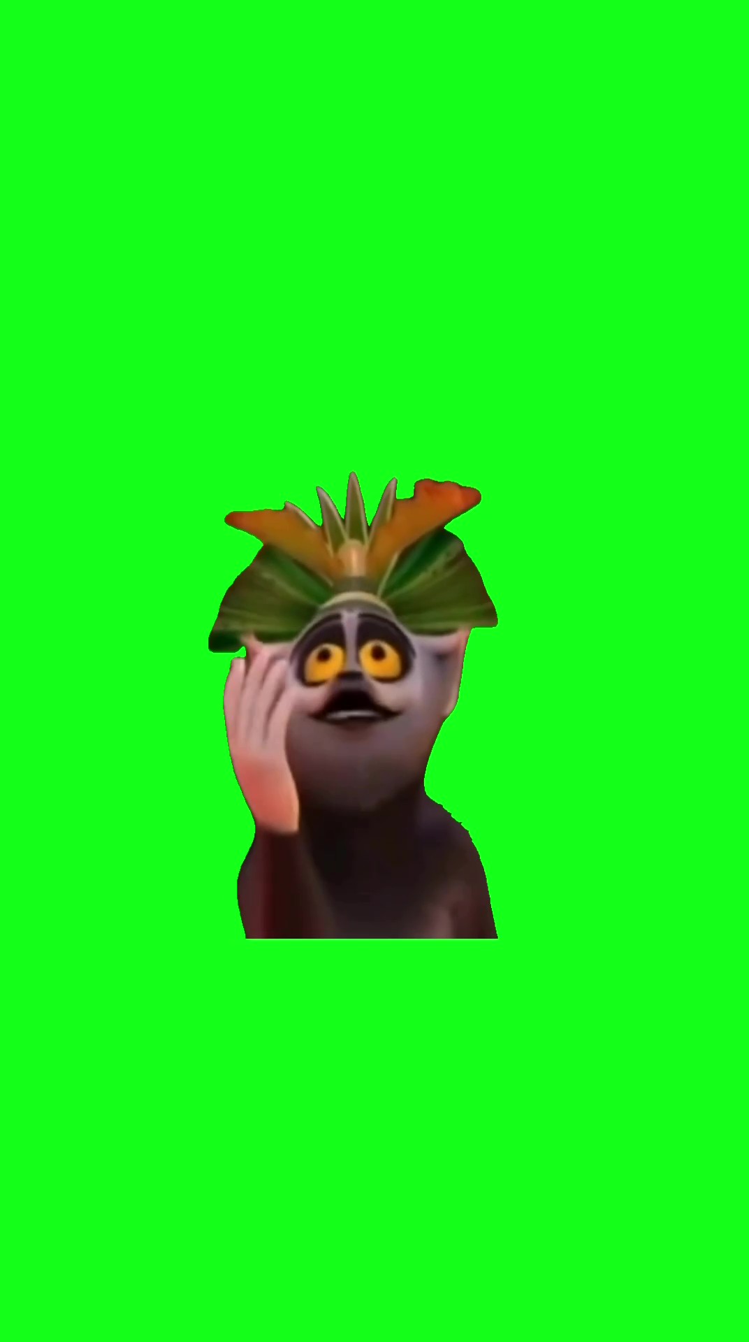 King Julien nasir dance green screen
