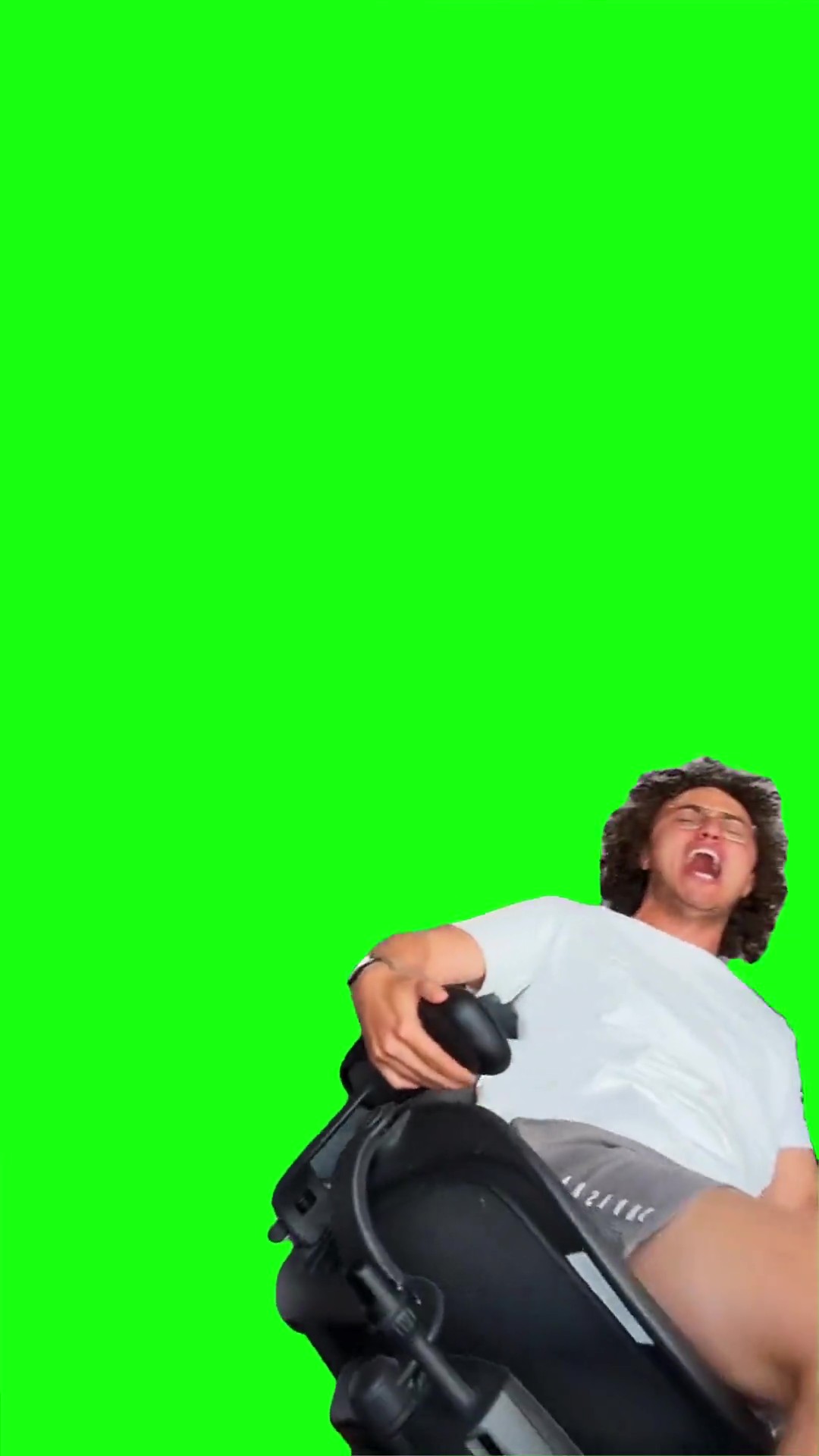 Kwebblekop laugh green screen