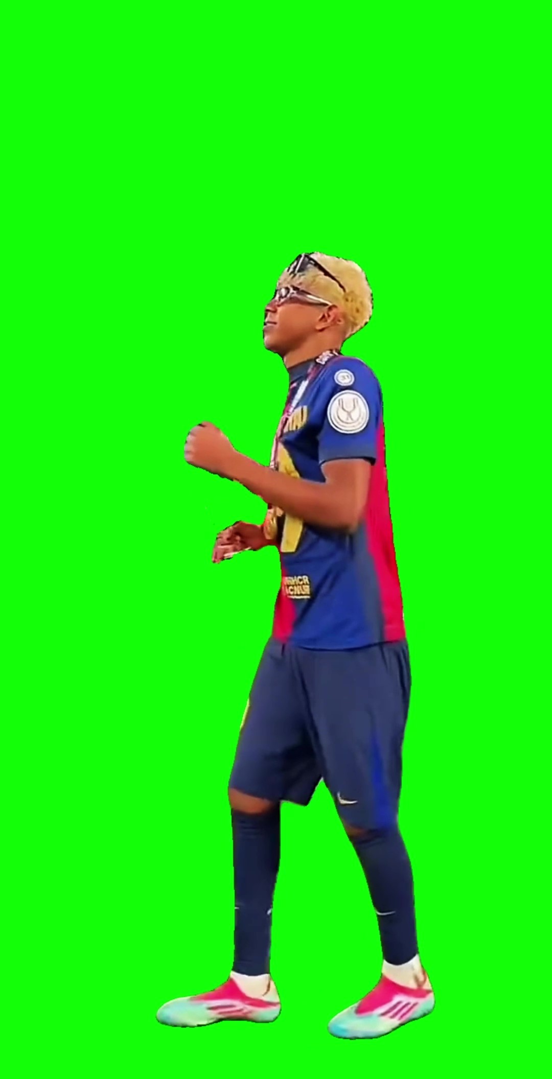 Lamine yamal dance green screen