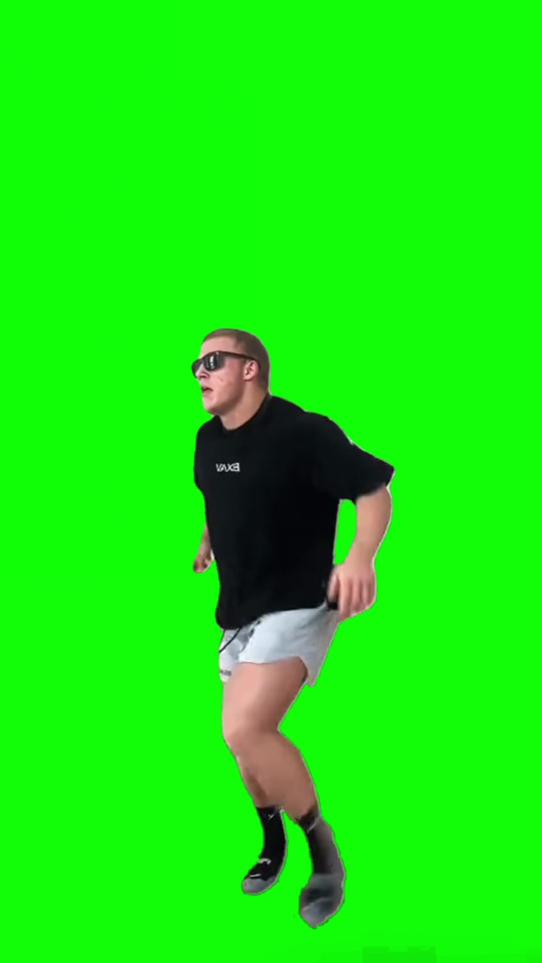 Latman Dancing green screen