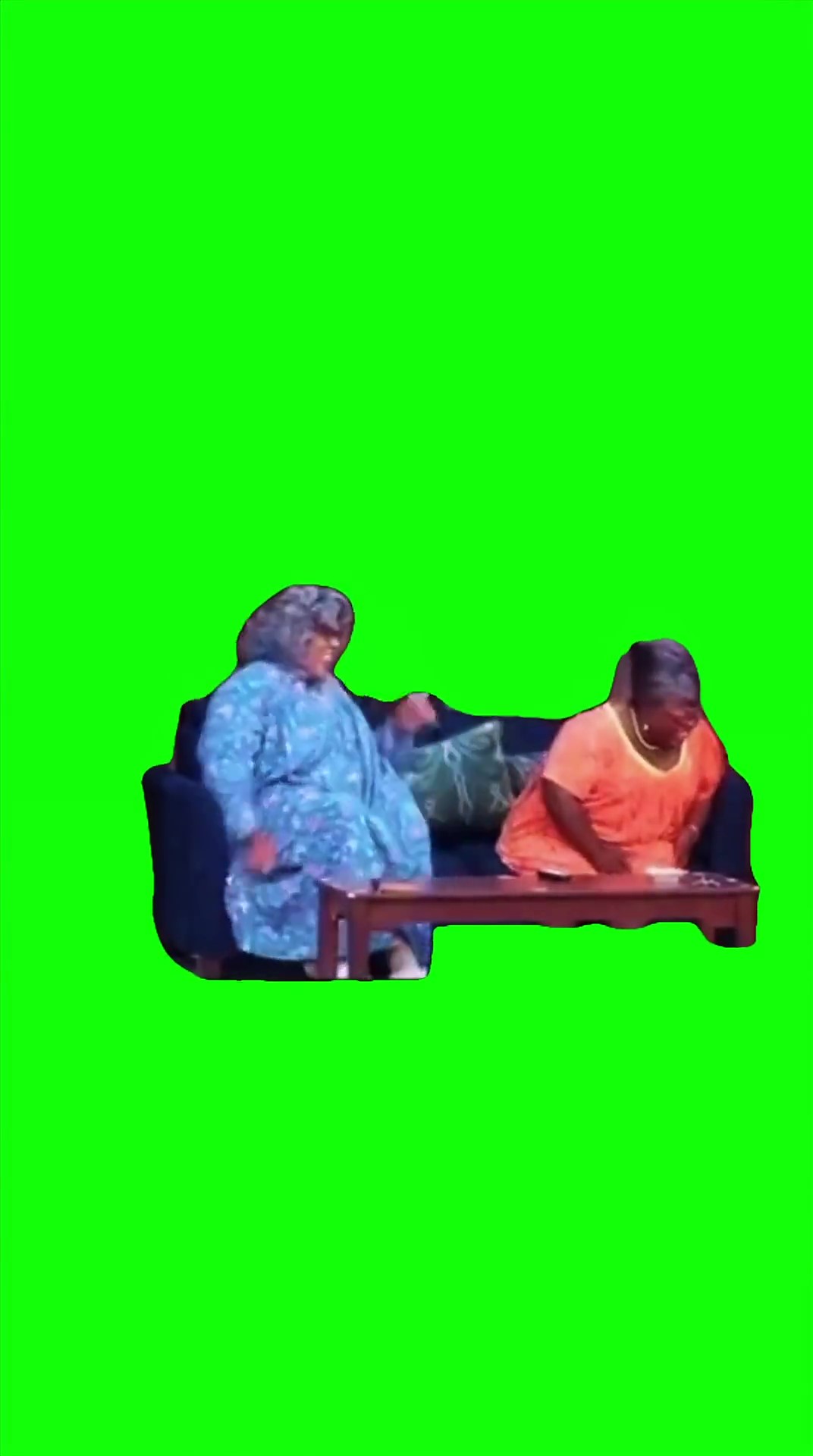 Laughing so hard green screen