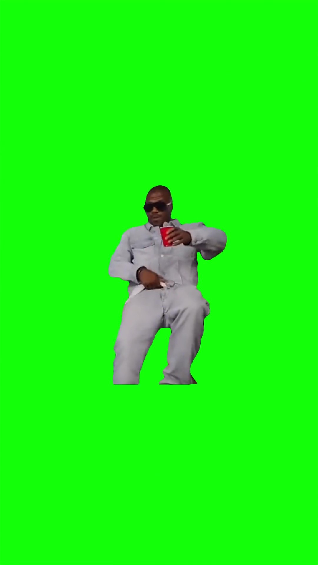 Let me catch my breath green screen