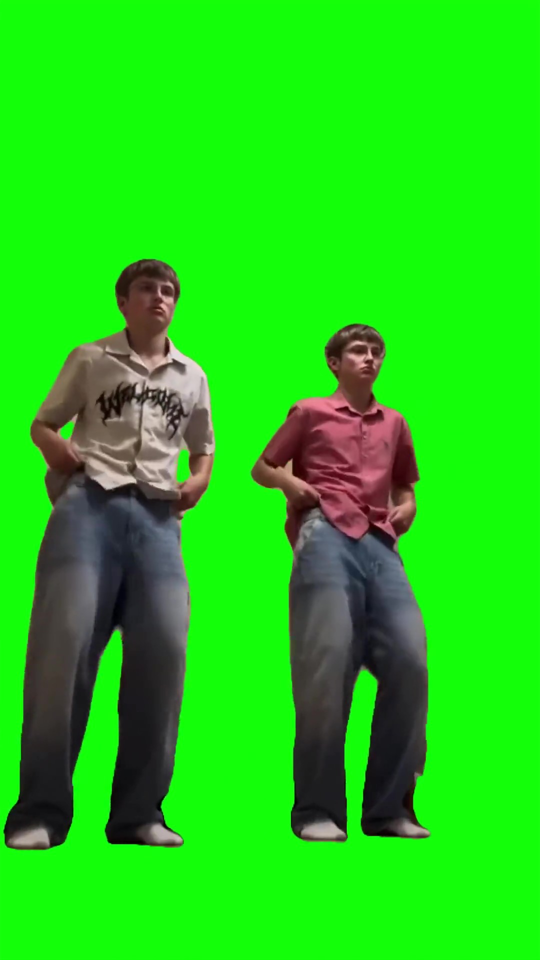 Lil bit Dance green screen