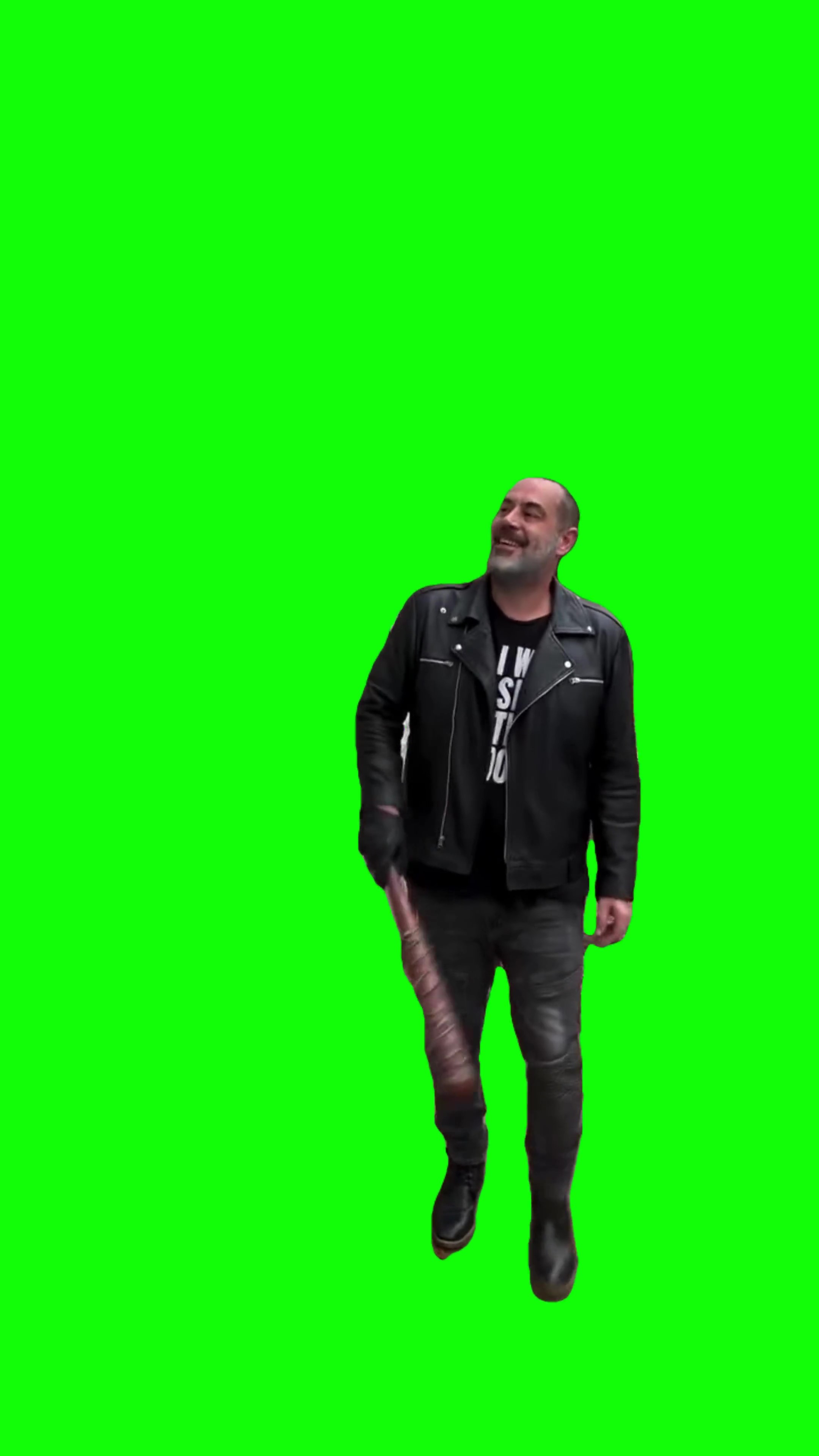 Little pig let me in green screen