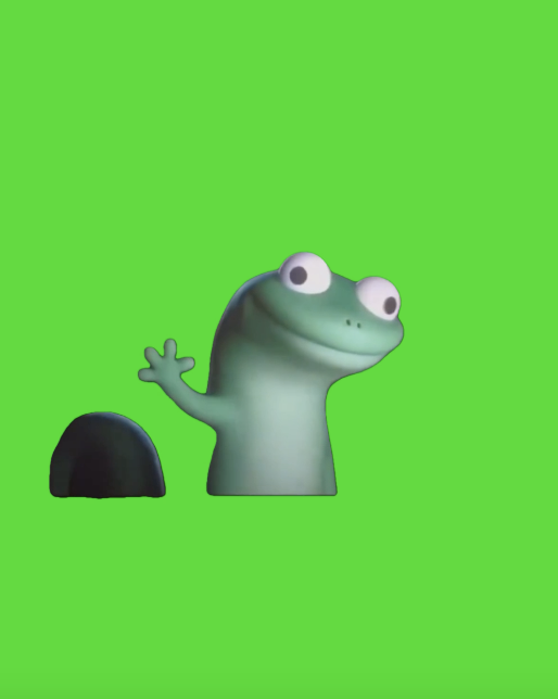 Lizard lizard green screen