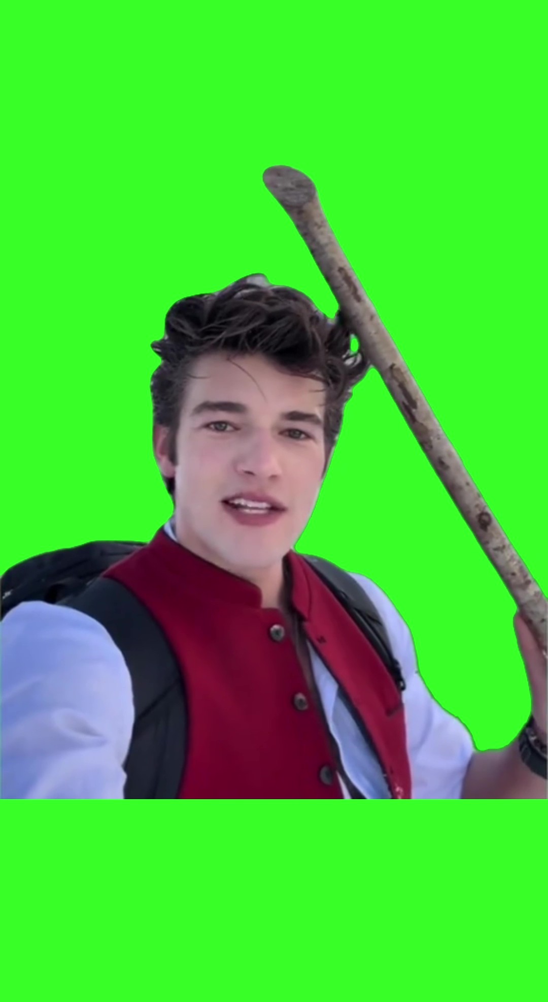Looks Dangerous…lets Go green screen