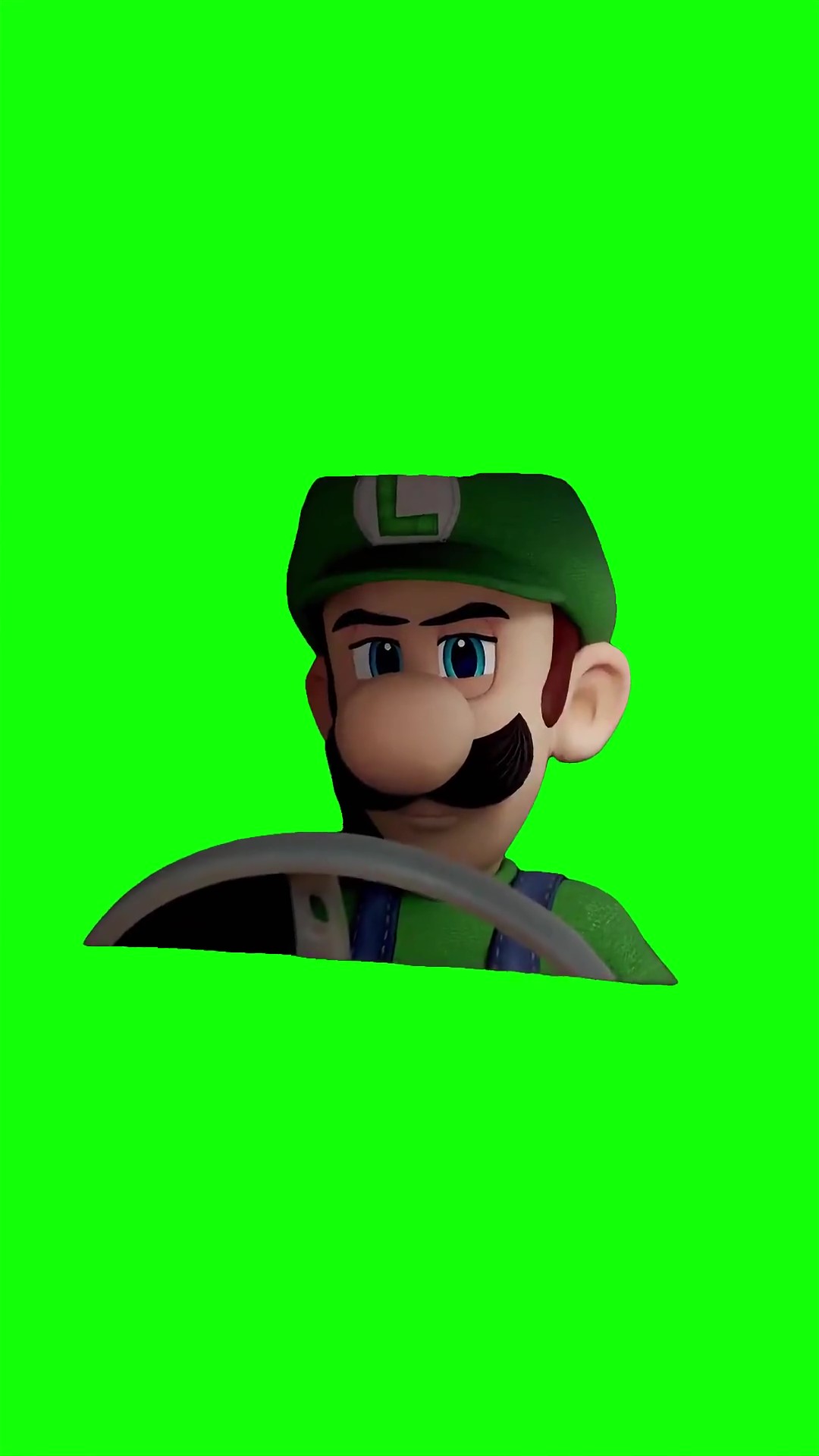 Luigi SuD look green screen