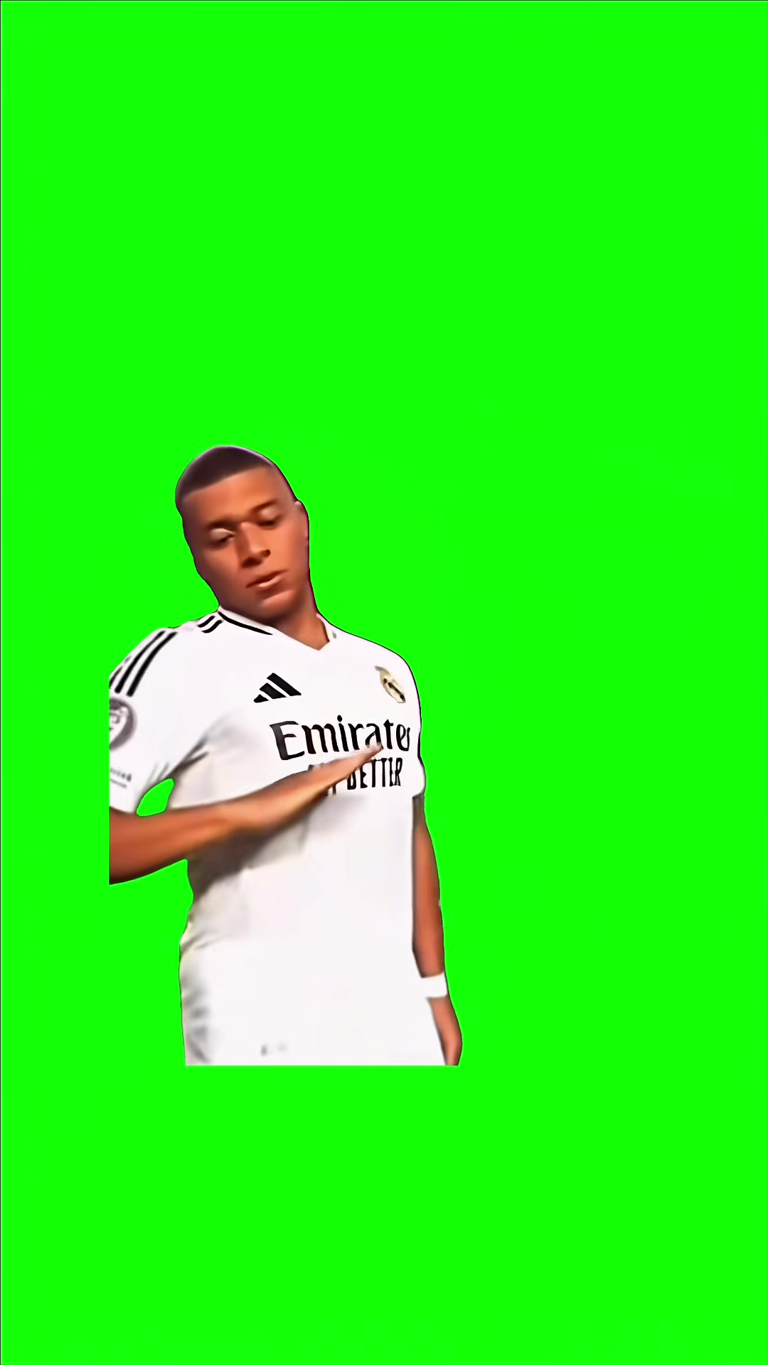 Mbappé Dancing  green screen