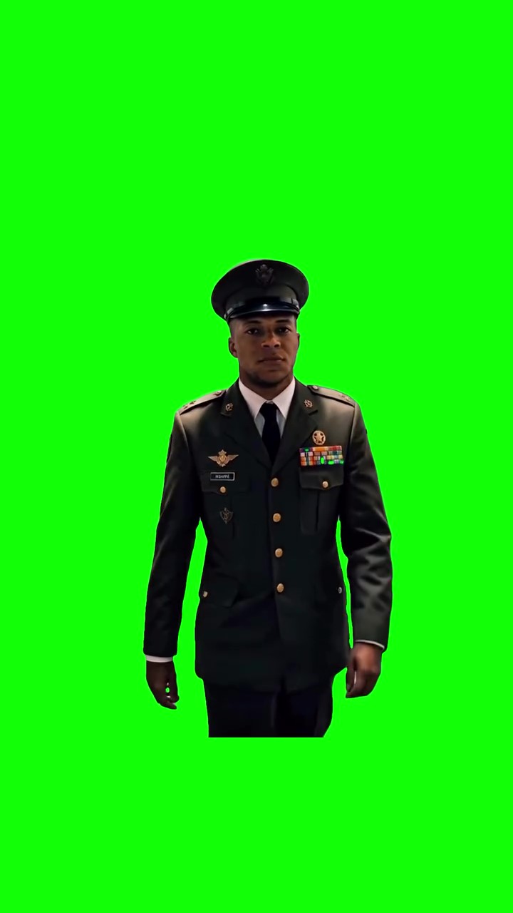 Mbappe Dictator green screen