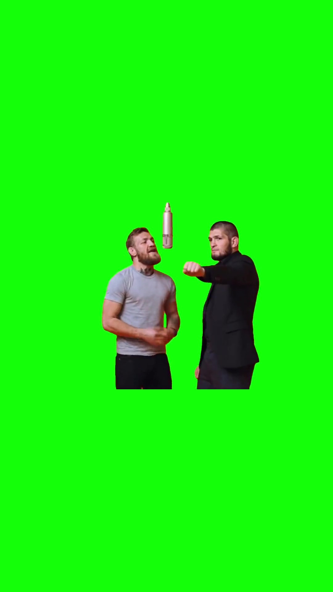 McGregor X Habib Hotel Lobby green screen