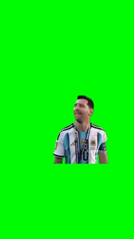 Messi Sad green screen