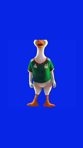 Mexican Goose Tiki Tiki Phonk green screen