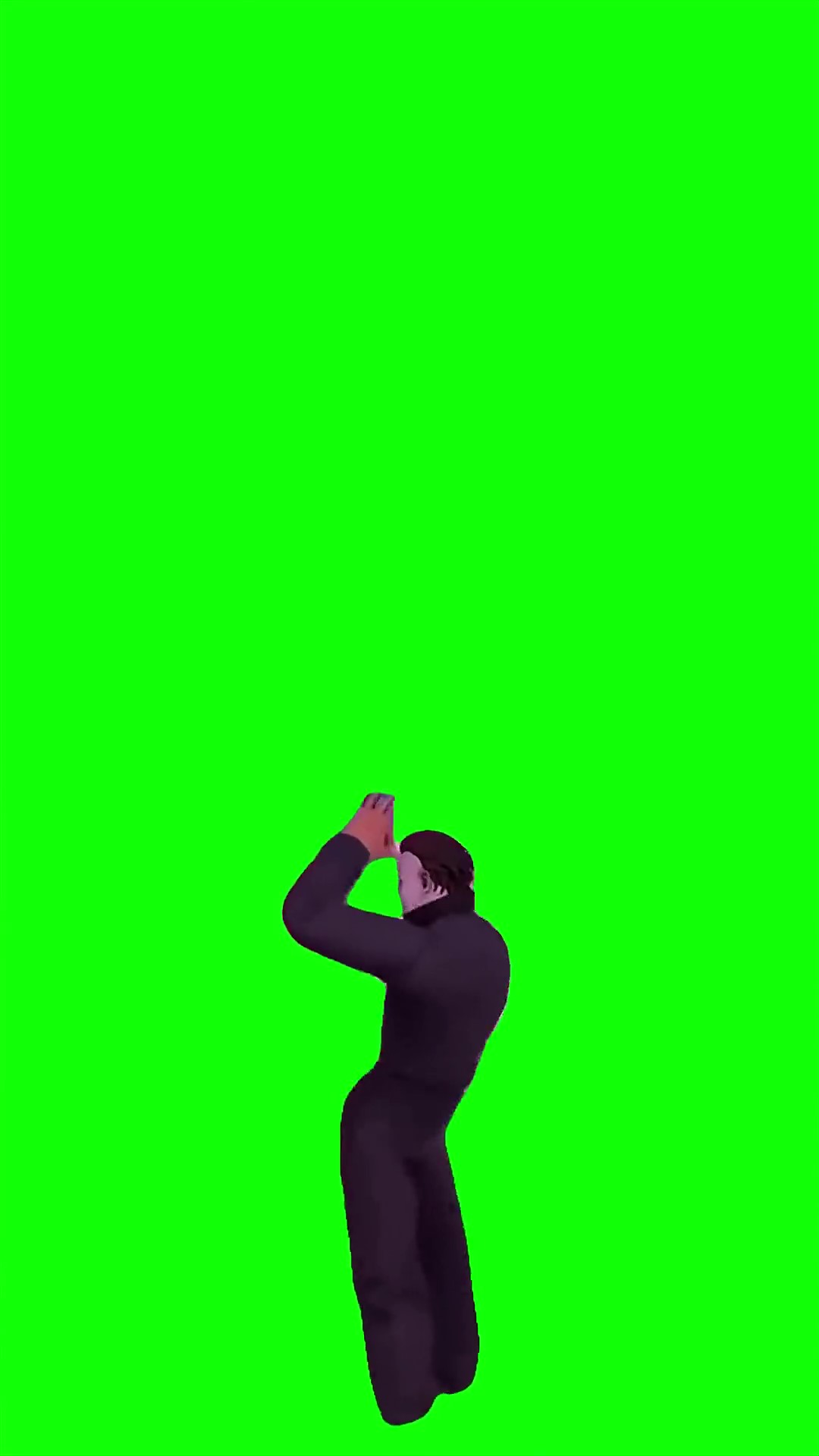 Michael Meyers VR Dance green screen