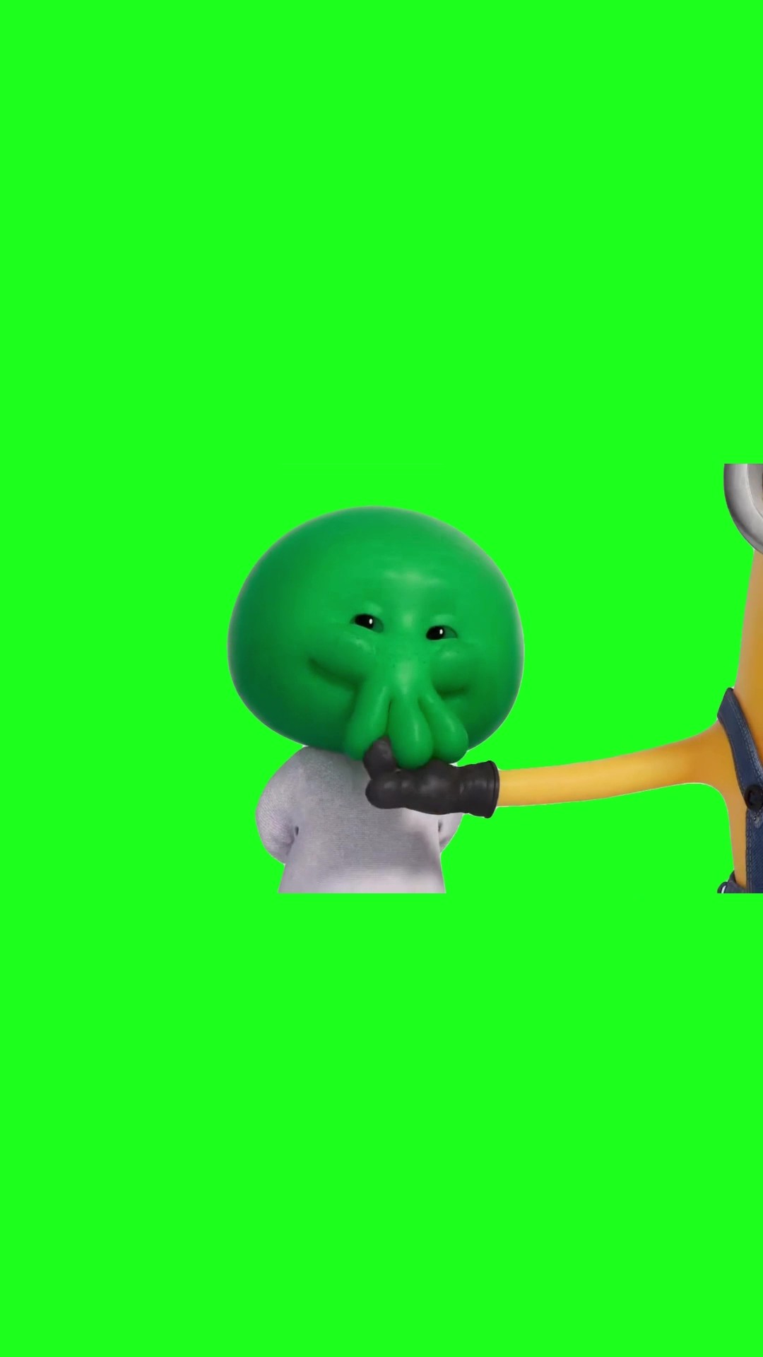 Minions green screen