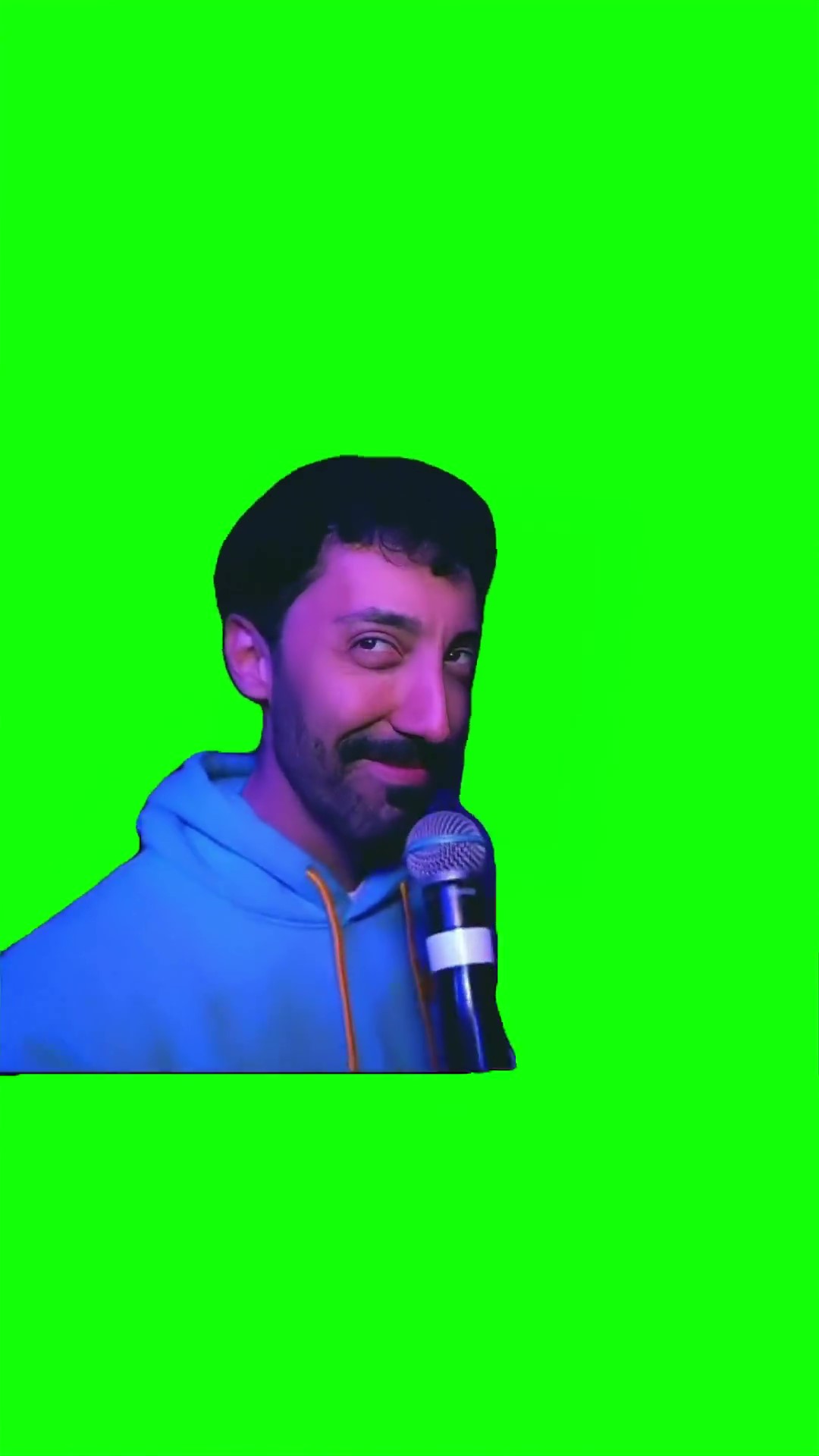 Morgan Jay Smirk green screen