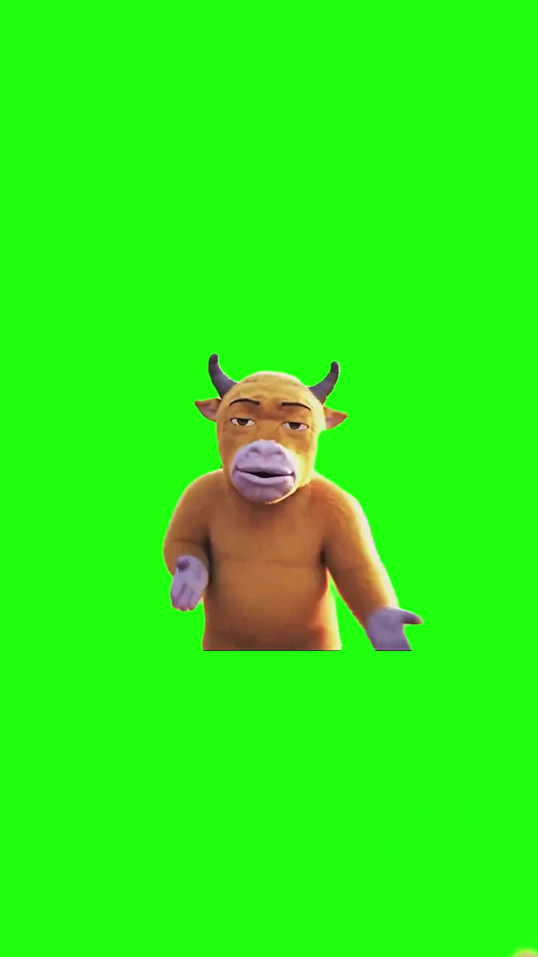 Niu Lai Dancing green screen