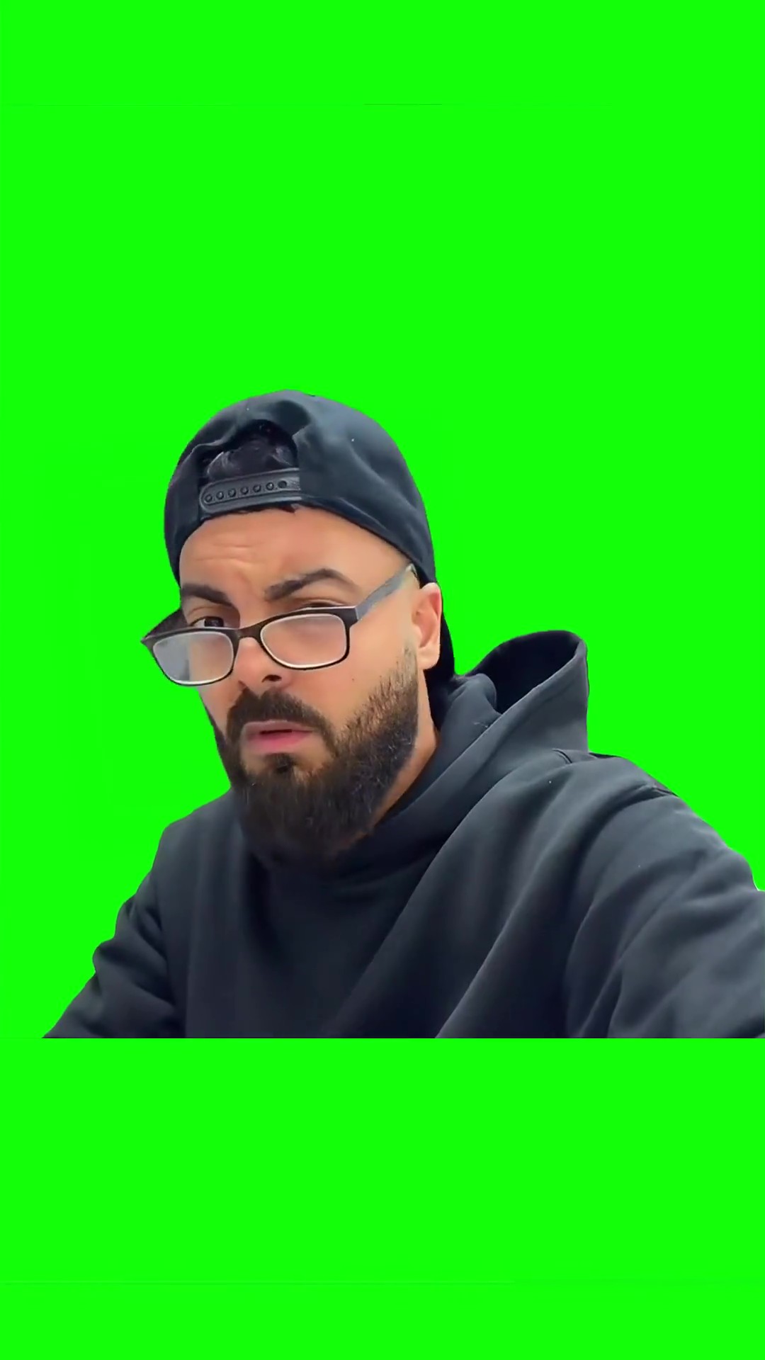 No green screen