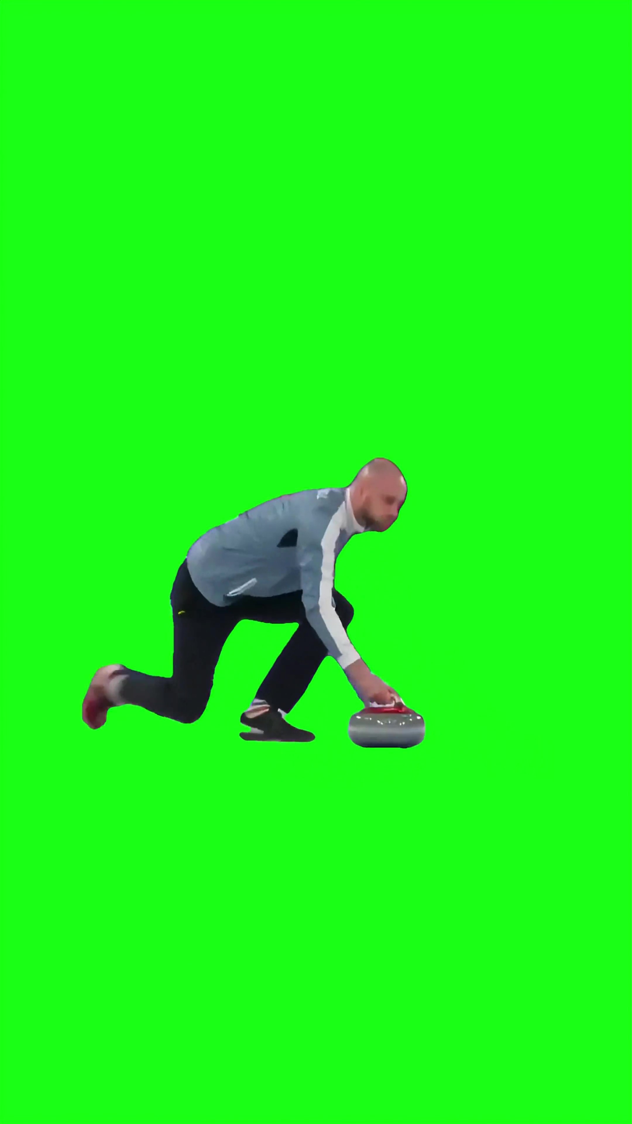 No scope 360 curling green screen