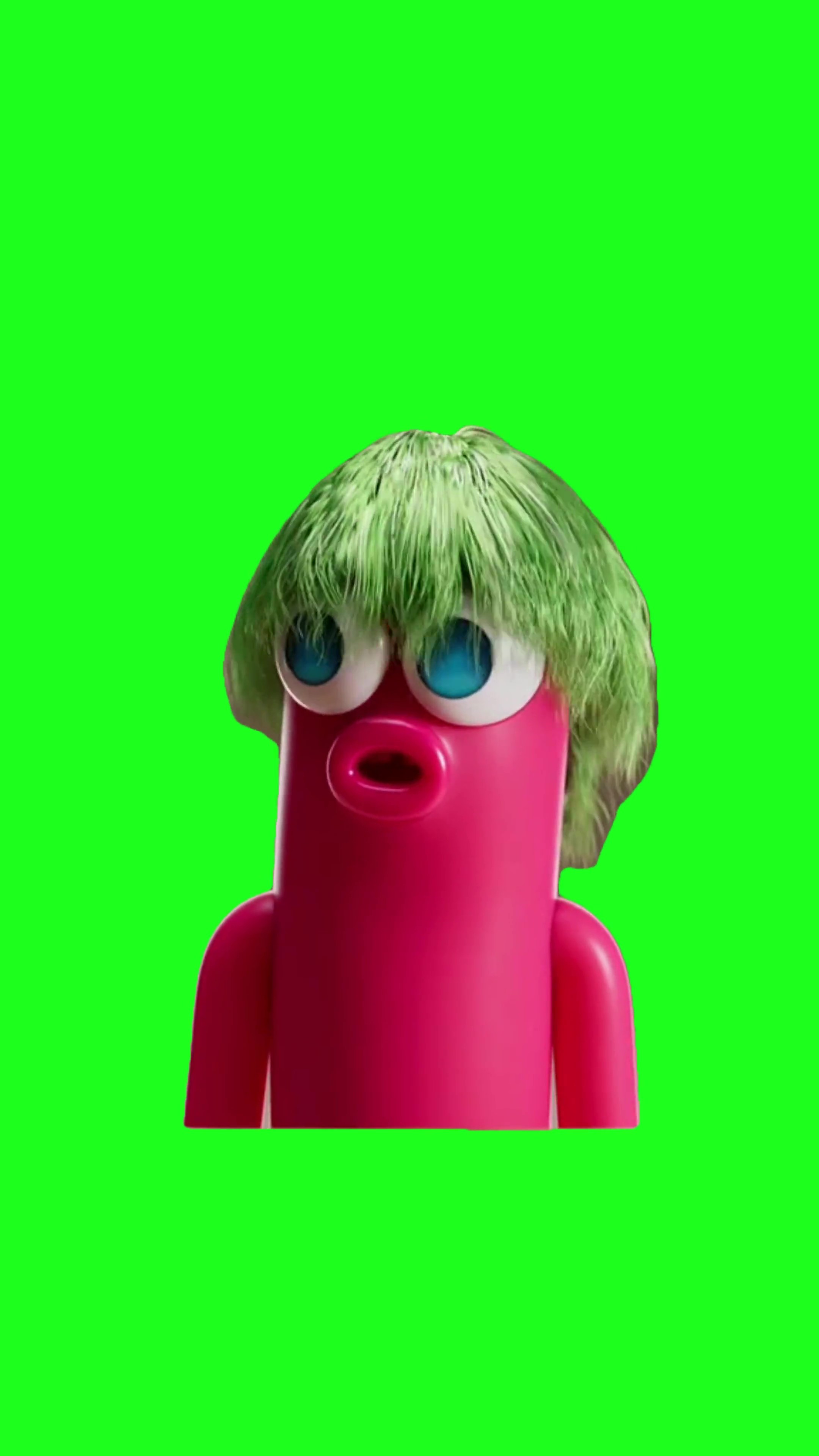 Nosy Queen green screen