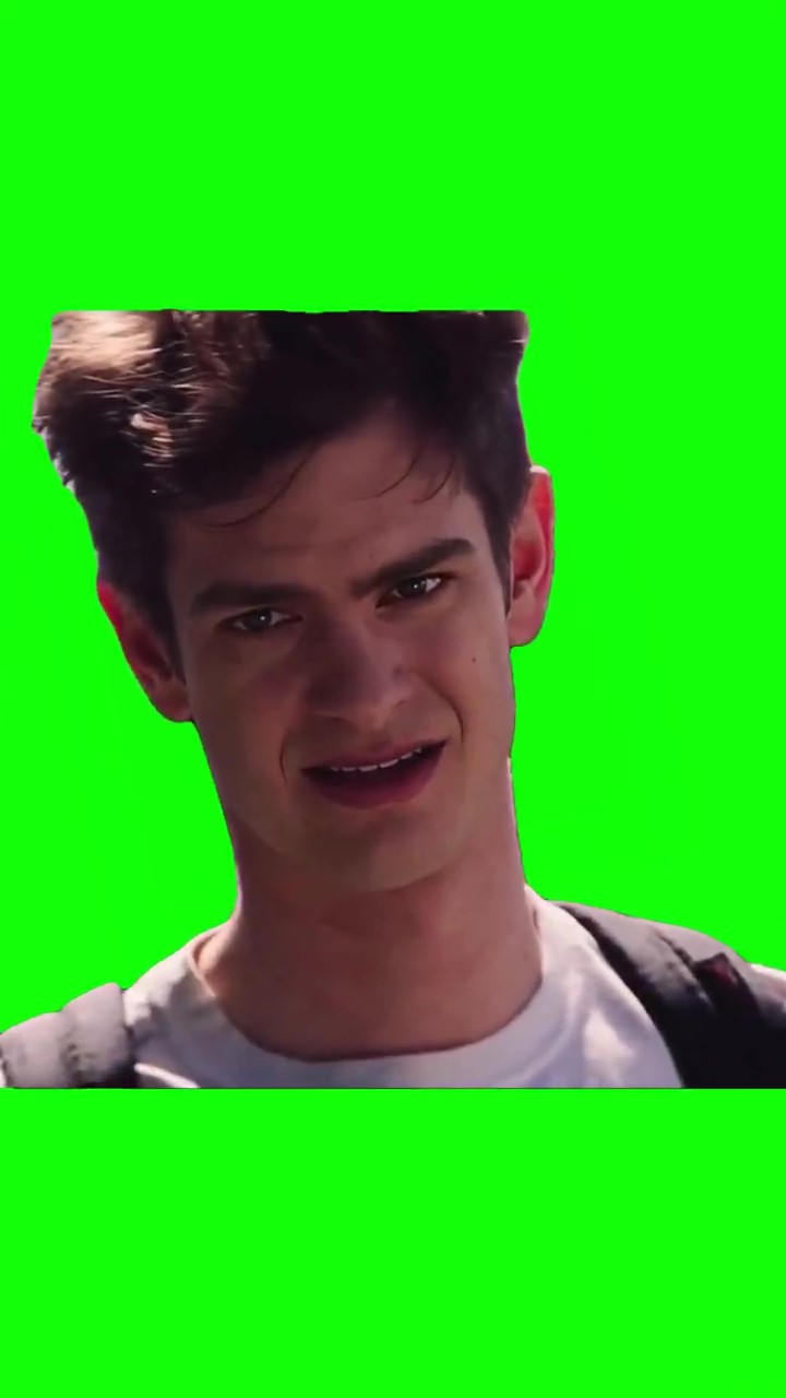 Not amused  green screen