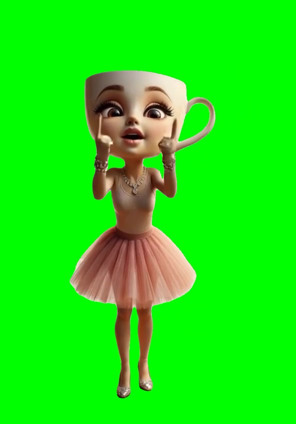 Not in a mood today green screen