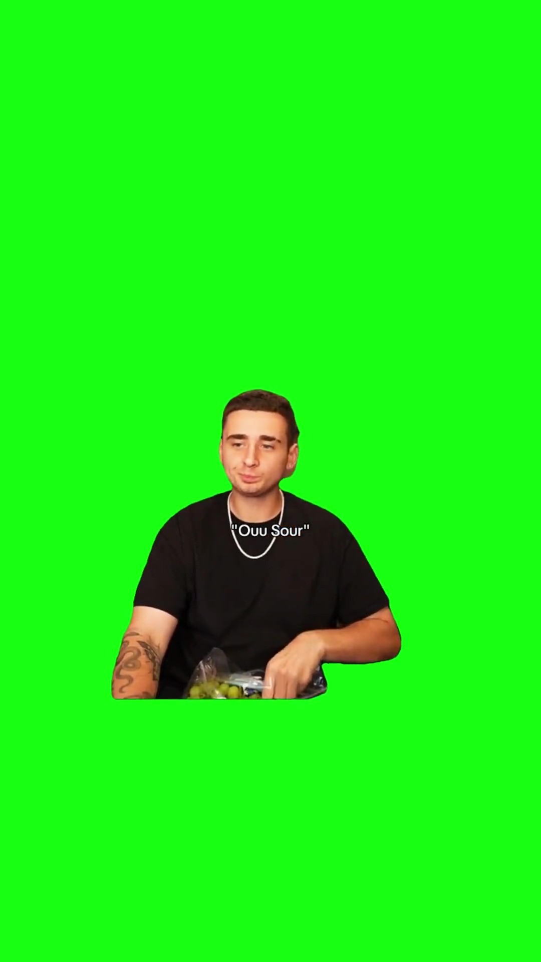 Oooo Sour green screen