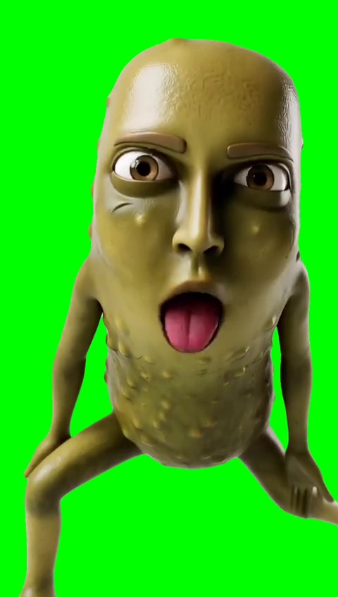 Ooooohhh Stranger BAKA  Pickle Tung green screen