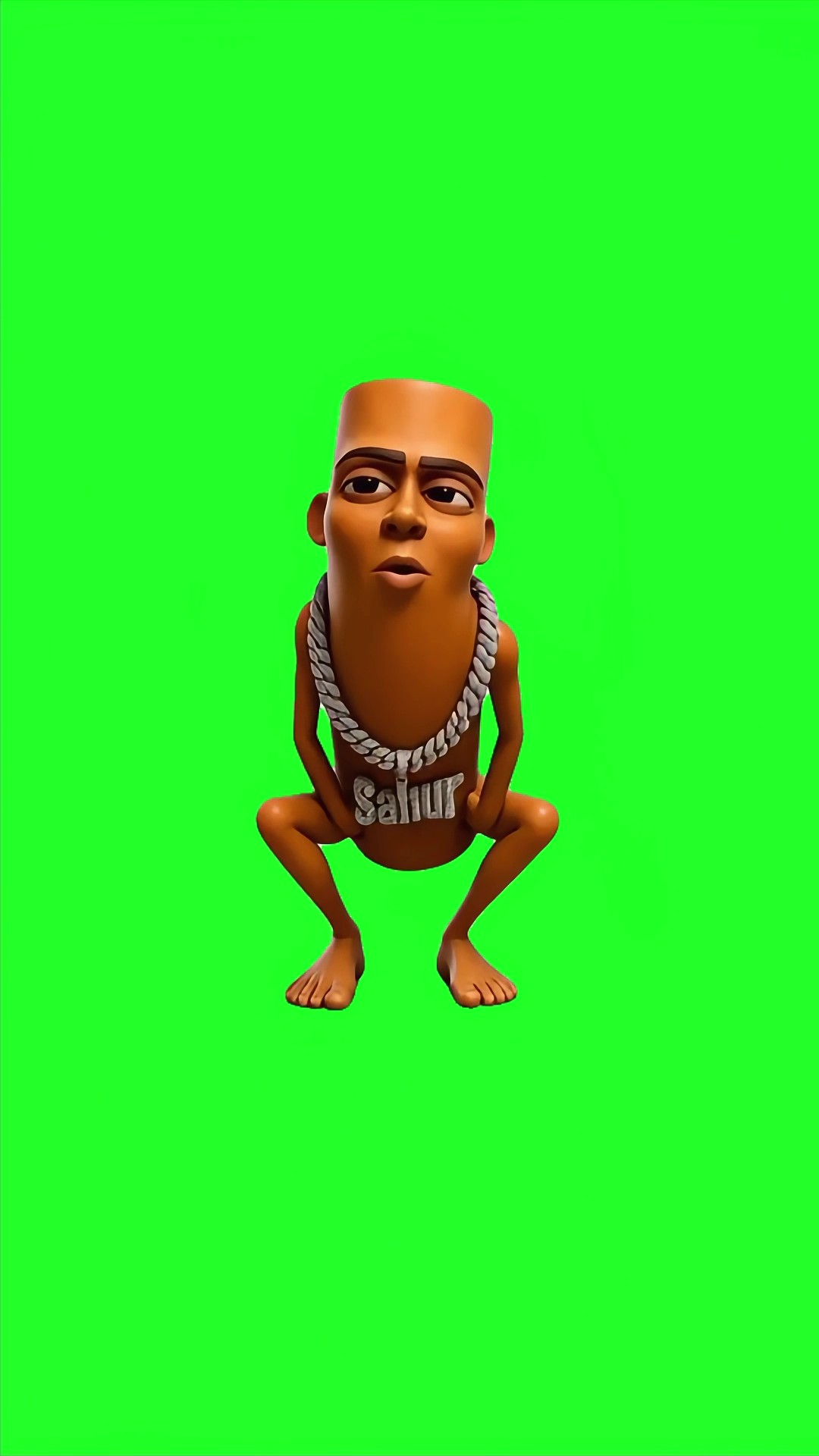 Ooooohhh Stranger BAKA  Tung Tung Sahur green screen
