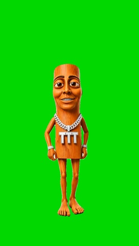 Pegga Pegga Tung Tung green screen
