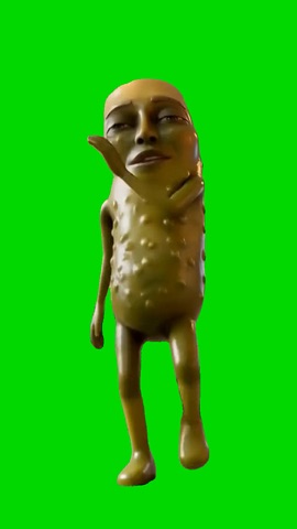 Pickle Chiki Sha Dance green screen
