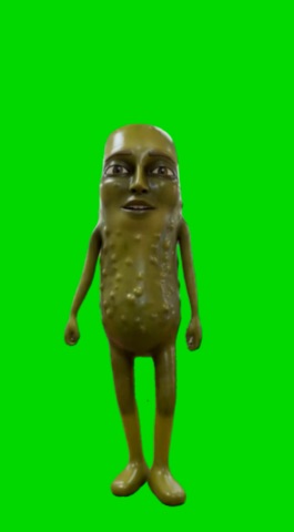 Pickle Tung Ay Me Pendejo Dance green screen