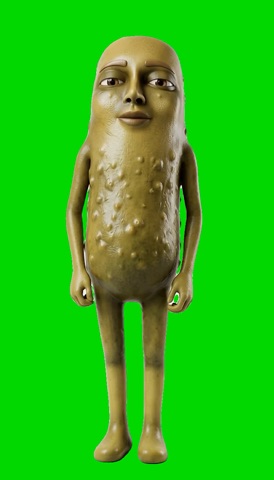 Pickle Tung Baby Boo green screen