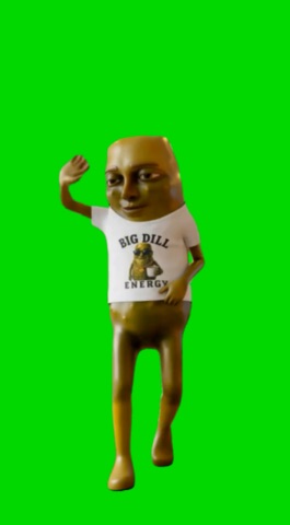 Pickle Tung Beat It green screen