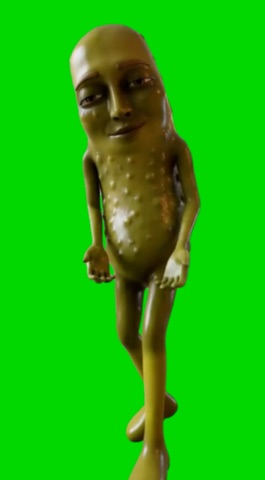 Pickle Tung Dance In The Dark green screen