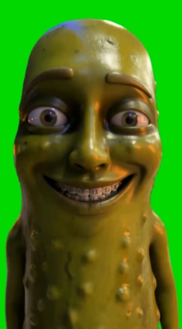 Pickle Tung Pill In Ibiza Dance green screen