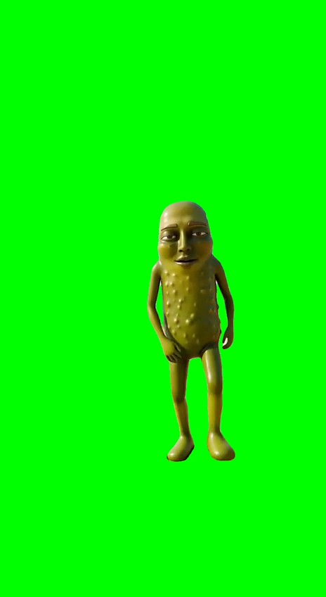 Pickle Tung Ran to Atlanta green screen