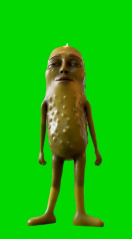 Pickle Tung Tiki Tiki green screen