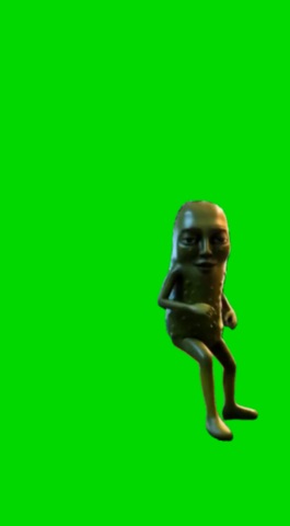Pickle Tung Tung Mink Mink V2 green screen