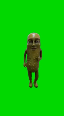 Pickle Tung profesora 67 green screen