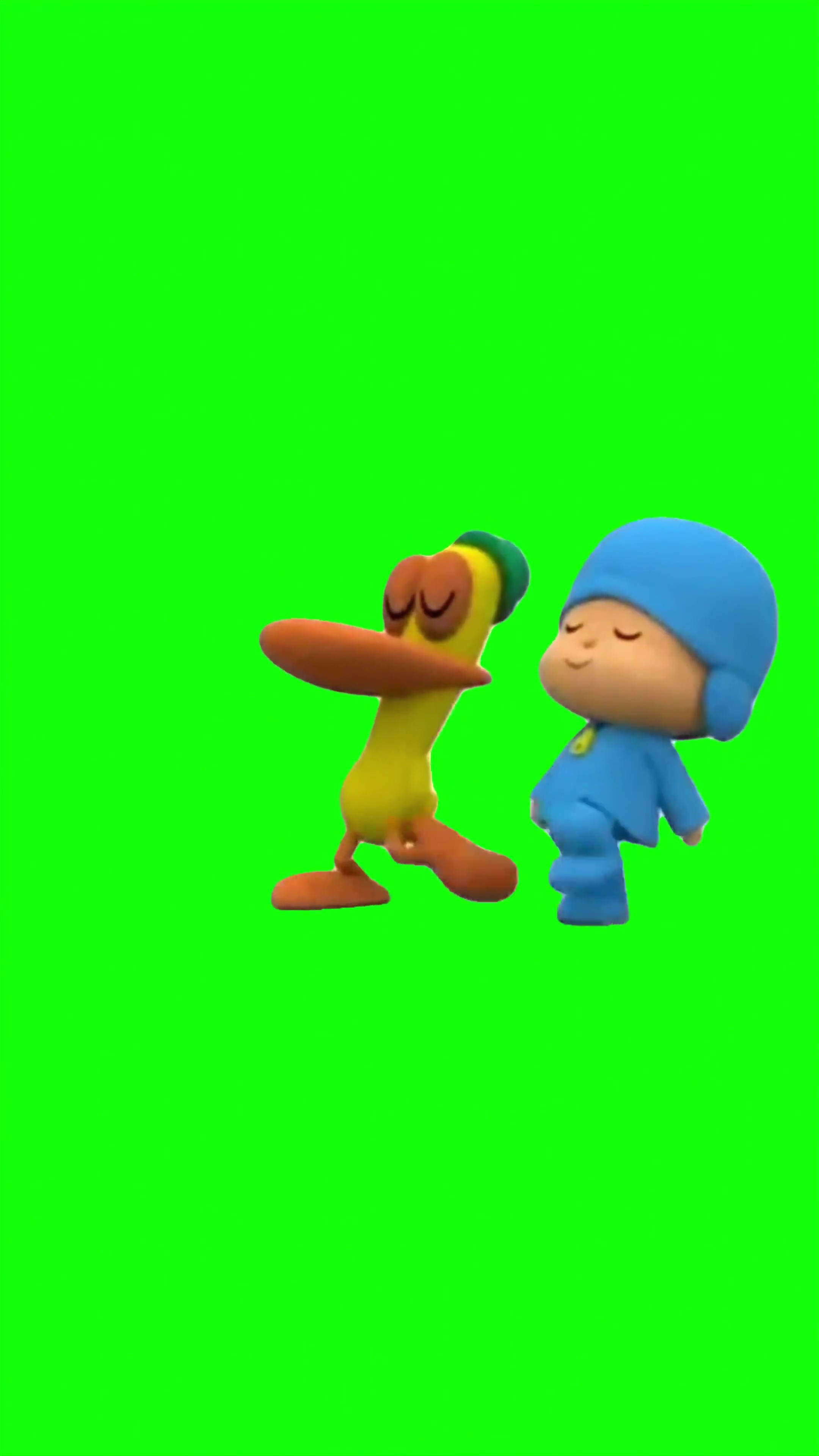 Pocoyo &Pato Going for a Walk
