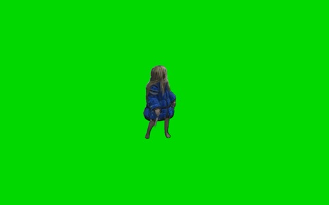 Pragmata Dian Dancing To Phonk green screen