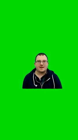 Pumpkin Meme green screen