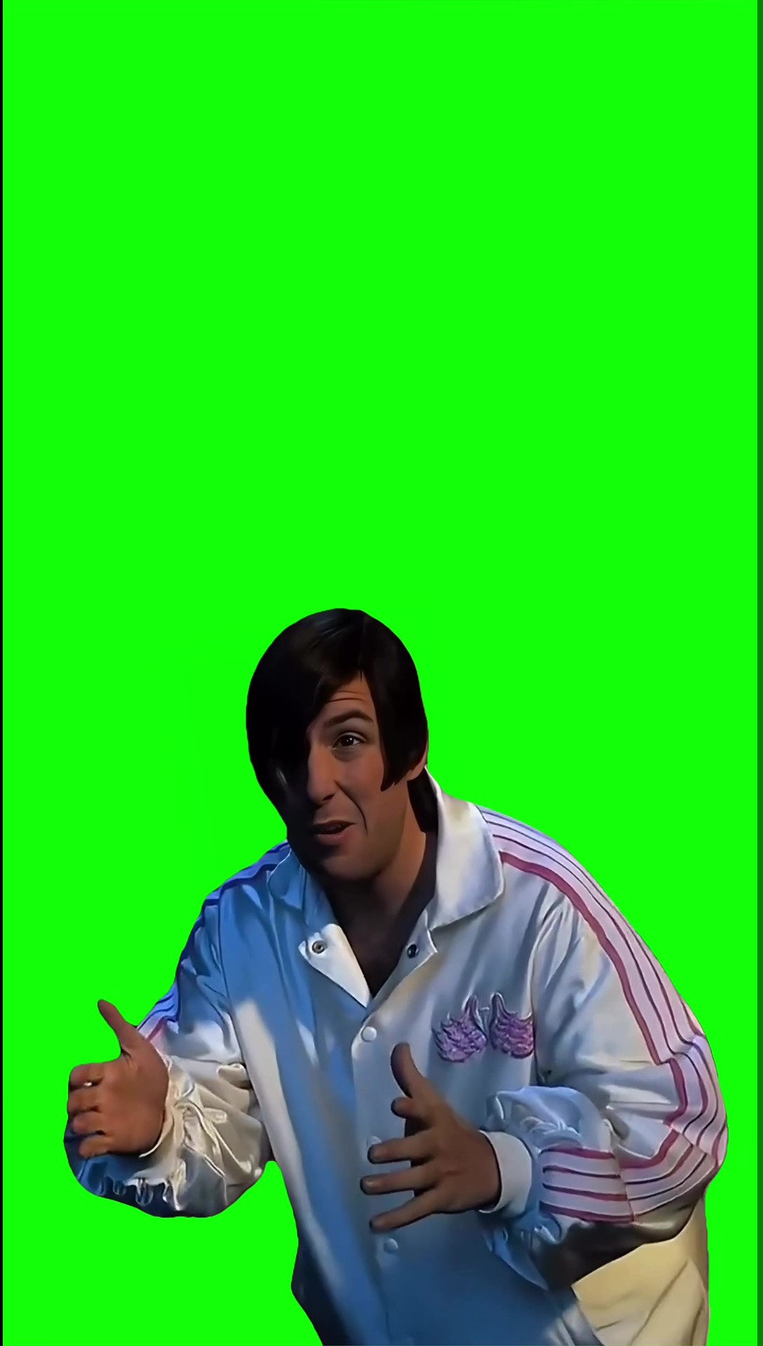 Put it in your mouth green screen