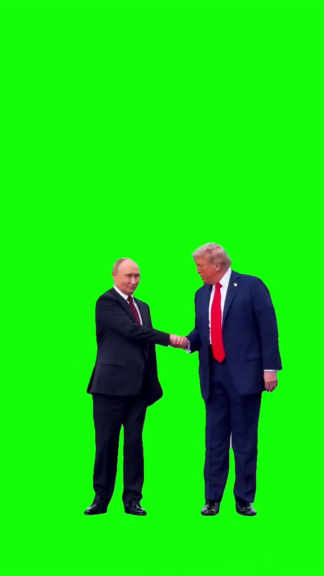 Putin I cant hear green screen