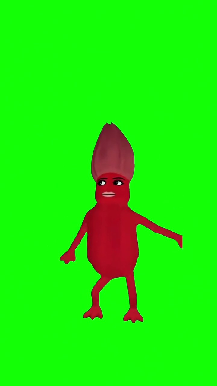 Red Blue Beatbox green screen